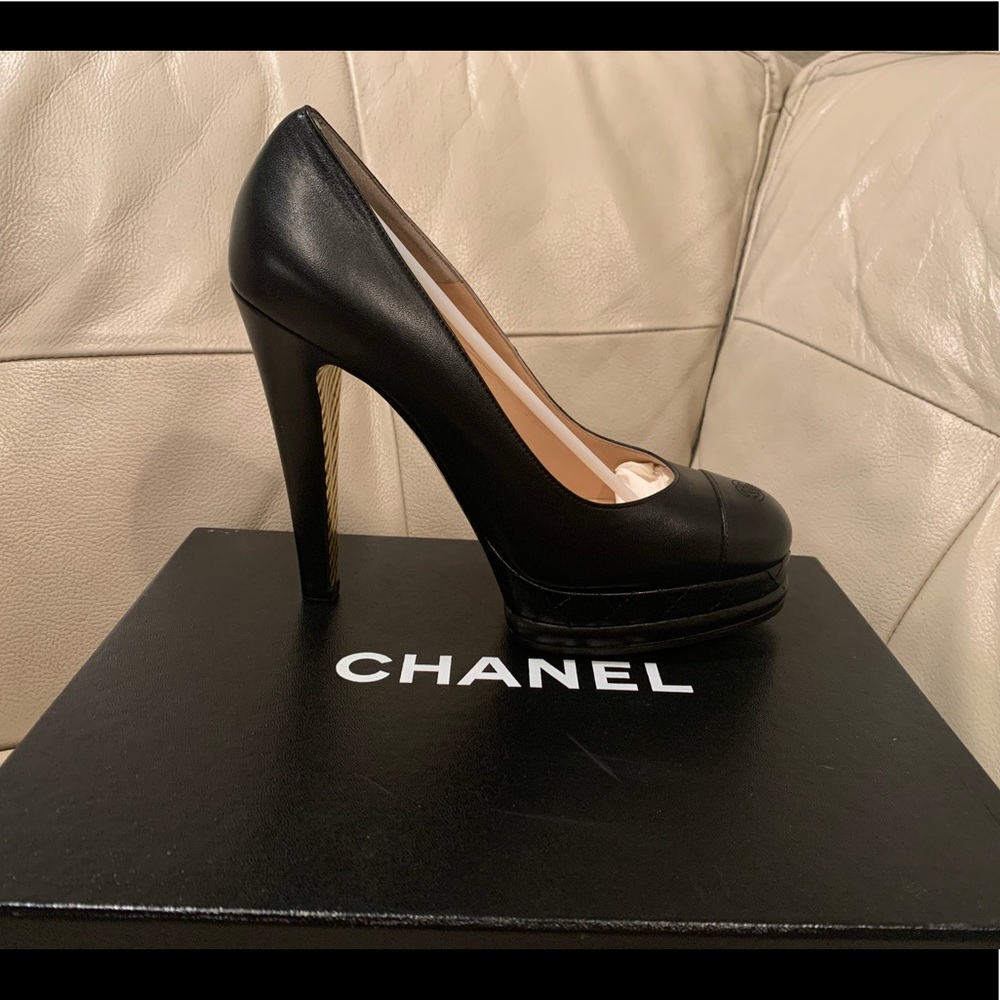 Brand New Chanel Platform Pumps